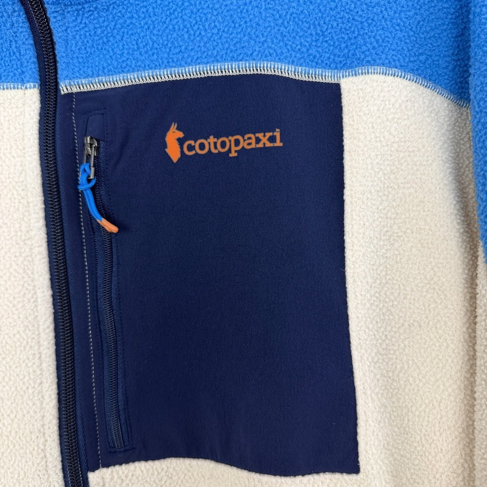 Cotopaxi Abrazo Half Zip Fleece Womens XL Blue Outdoors Hiking Ski Colorblock - Picture 3 of 13